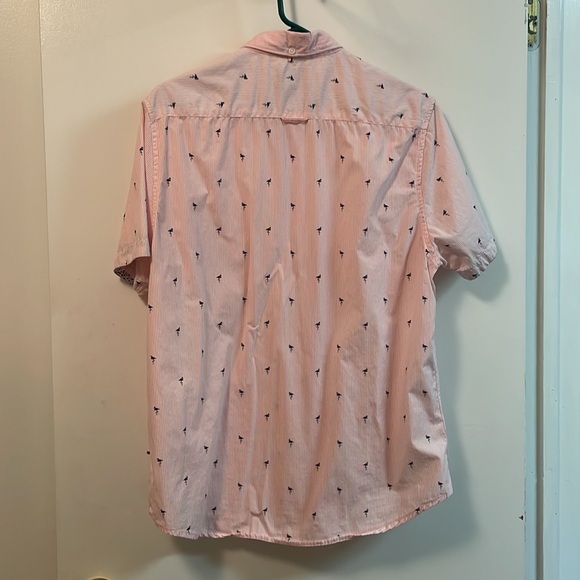 Denim and Flowers button down - Picture 2 of 6